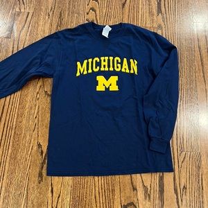 Michigan long sleeve tee
